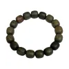 Wholesale of 9mm green sandalwood old-style beads, five sutra designs, men's and women's cultural playthings, prayer beads and Buddhist prayer beads Item Picture